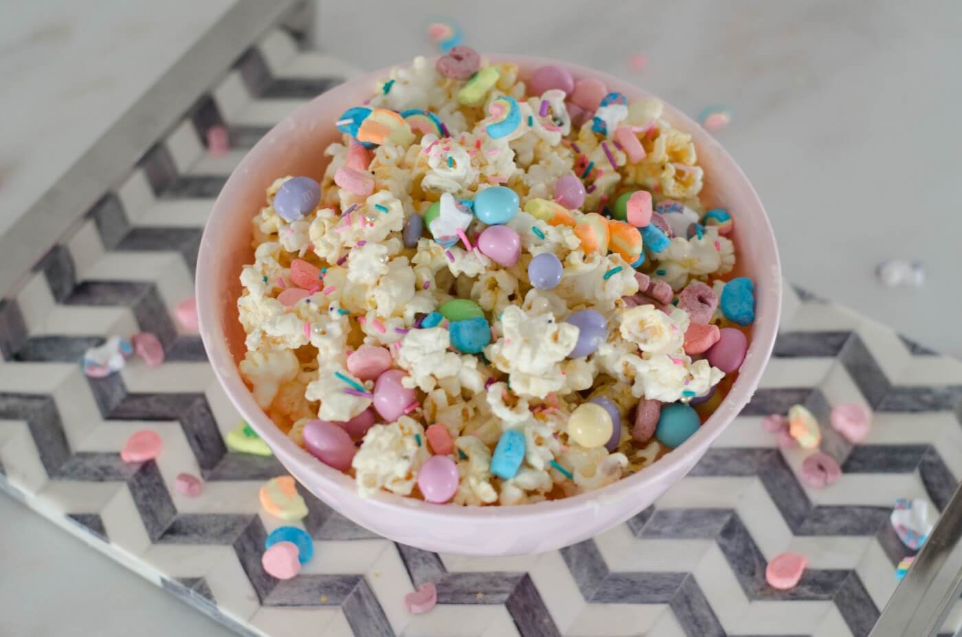 “Lucky Pop” Popcorn and Lucky Charms Recipe