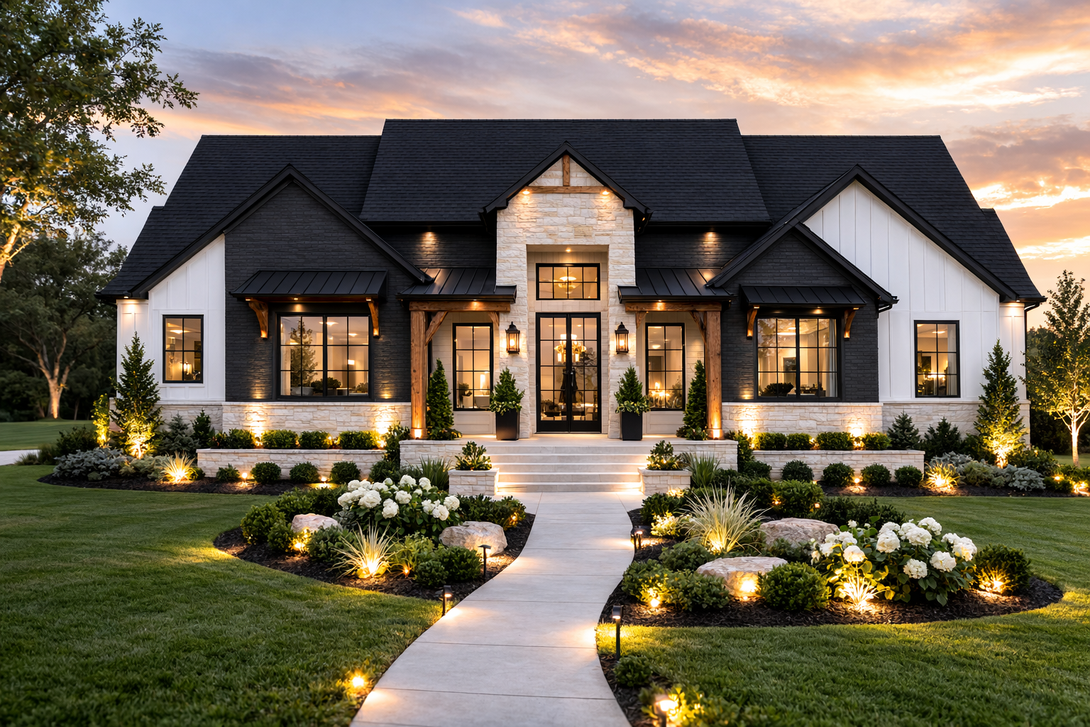 Exterior design example